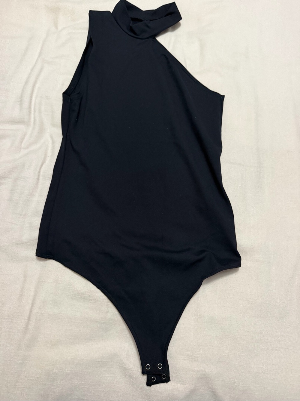 Abercrombie asymmetrical bodysuit size medium